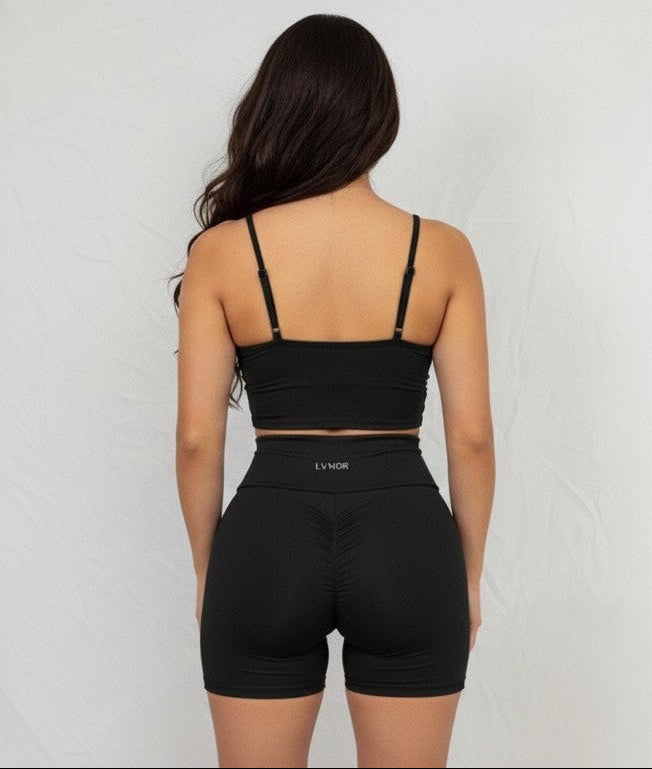 Kendall Lounge Fold-over Shorts (Multi Color)