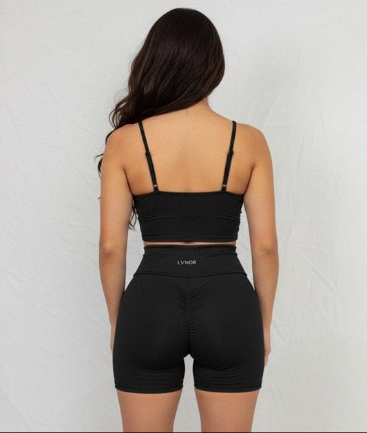 Kendall Lounge Fold-over Shorts (Multi Color)